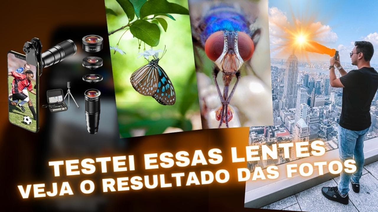 Acessórios para FOTOS com celular! Será que é bom usar? (para qualquer celular)