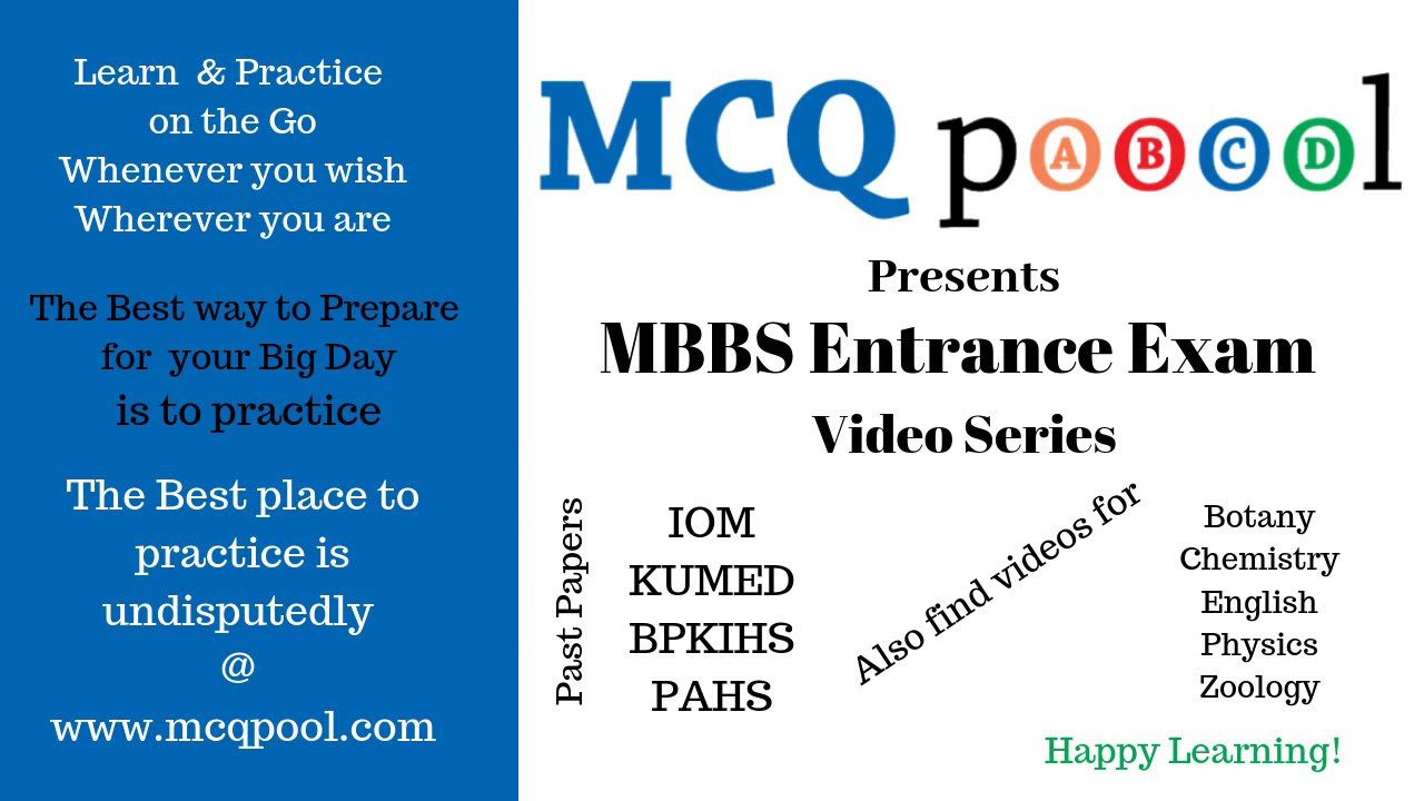 Quiz/MCQs on KUMED 2004- UG MBBS Entrance Preparation Series -MCQ Quick Revision Series