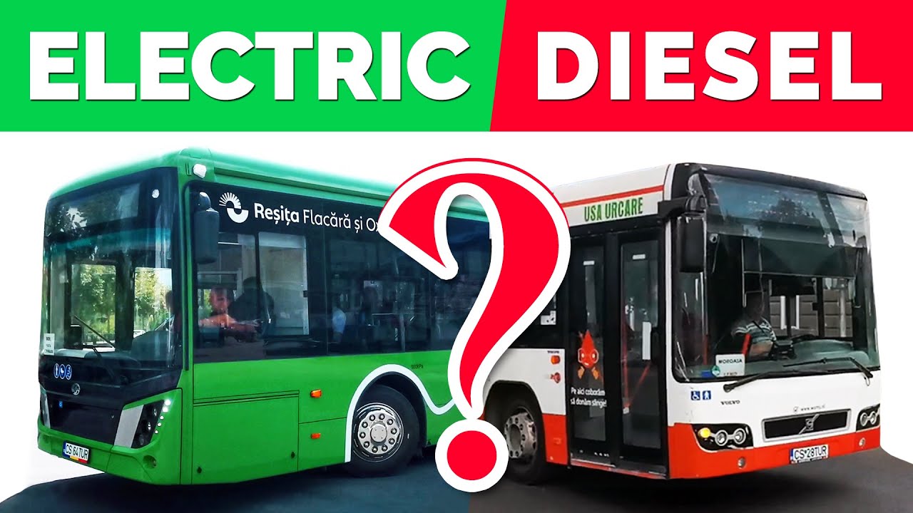 REȘIȚA VERDE ❌ NOILE AUTOBUZE ELECTRICE ÎN TRAFIC, ALĂTURI DE AUTOBUZELE DIESEL VOLVO ❌ ZTE GRANTON