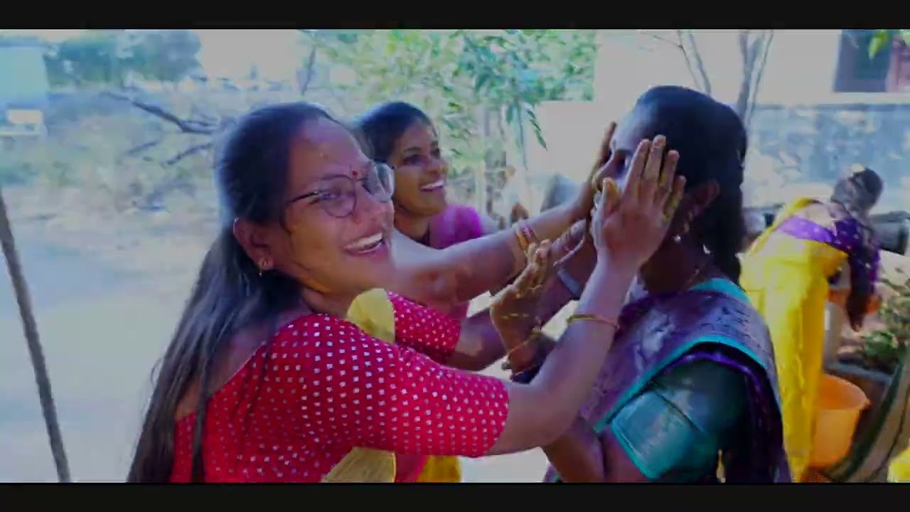 Yokshitha & Rishitha Haldi Saree Ceremony
