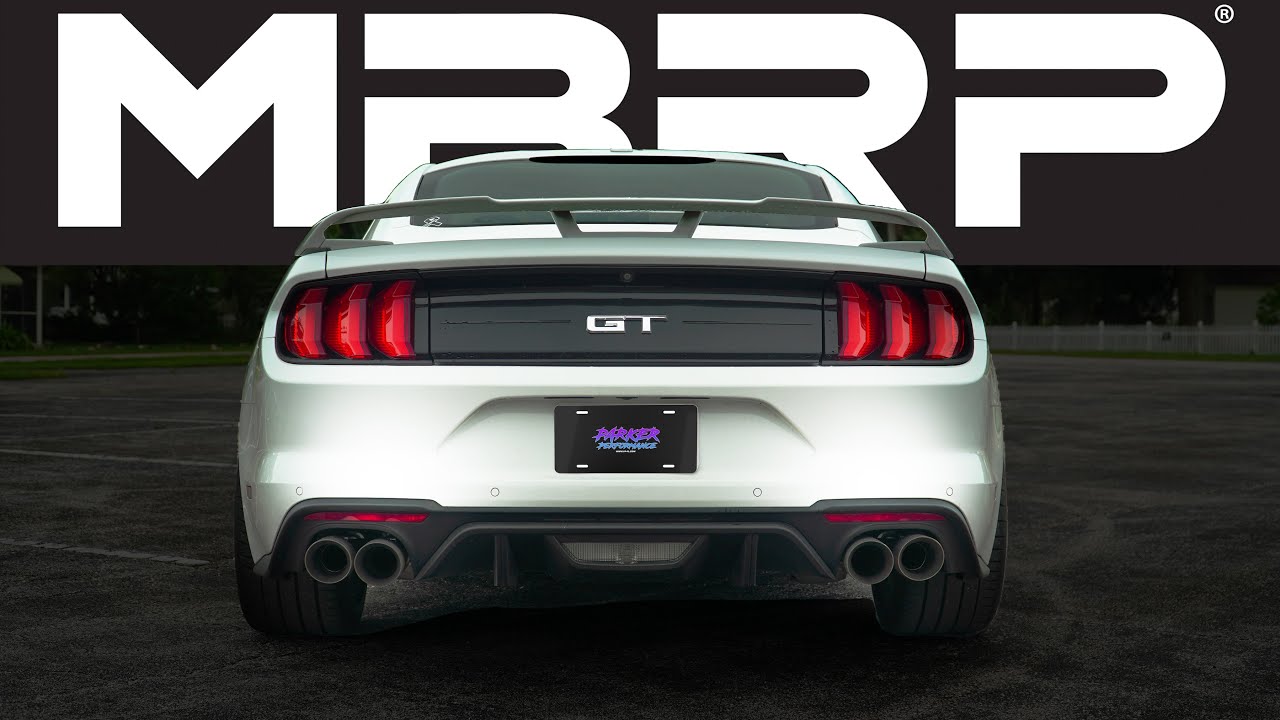 2018-2023 Mustang GT MBRP Race Exhaust