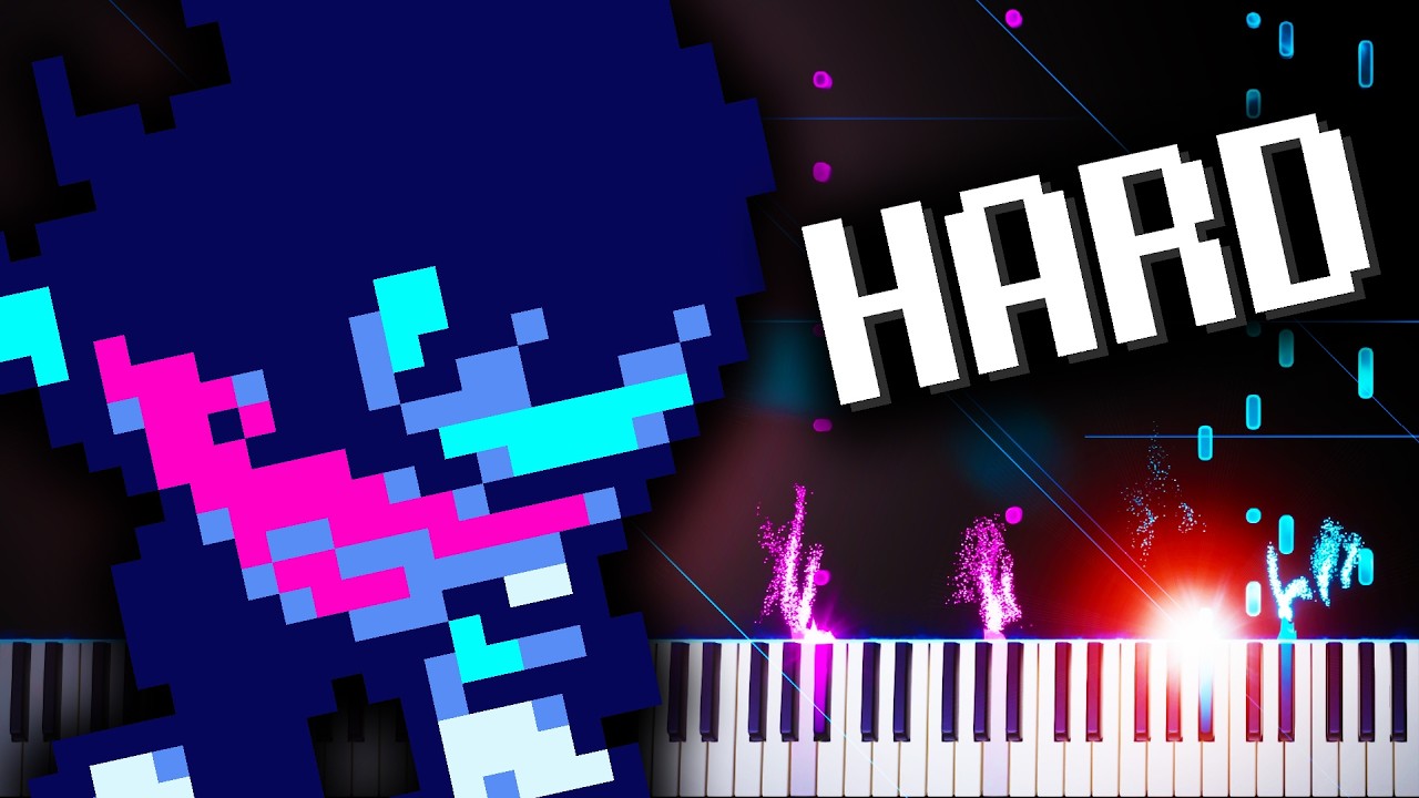 From Now On (Battle 2) (from Deltarune) - Piano Tutorial