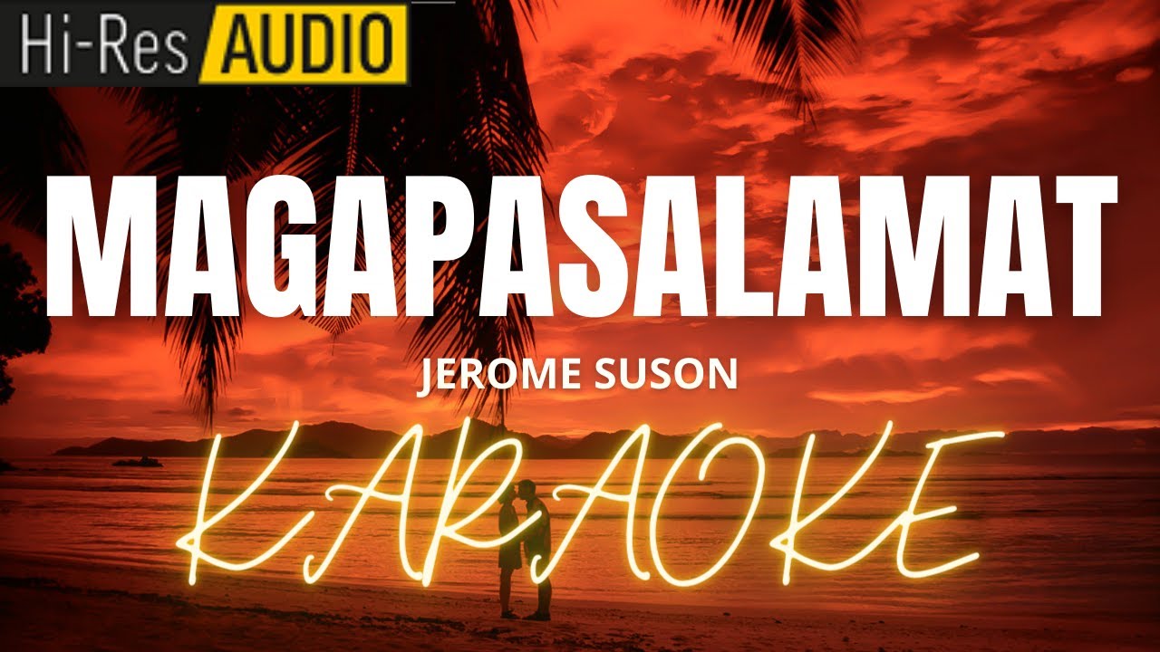 Magapasalamat - Jerome Suson | Karaoke | Minus One