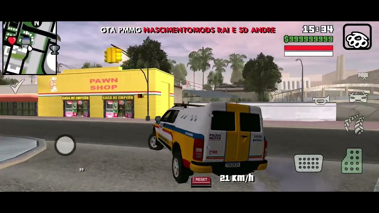 SAIU O MELHOR GTA PMMG MOD POL&Iacute;CIA DE MINAS GERAIS PARA ANDROID +BATALH&Atilde;O +SKIMS +VIATURAS 