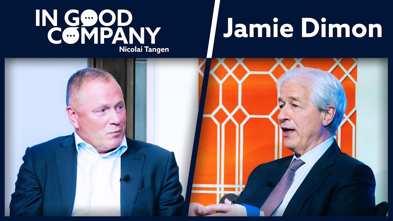 Live podcast with Jamie Dimon - CEO of JPMorgan Chase  | Podcast | In Good Company