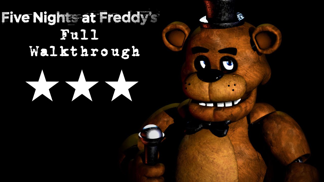 Five Nights at Freddy’s 1 – Full Gameplay Walkthrough (No Commentary) | FULL GAME 1080p 60FPS [2025]