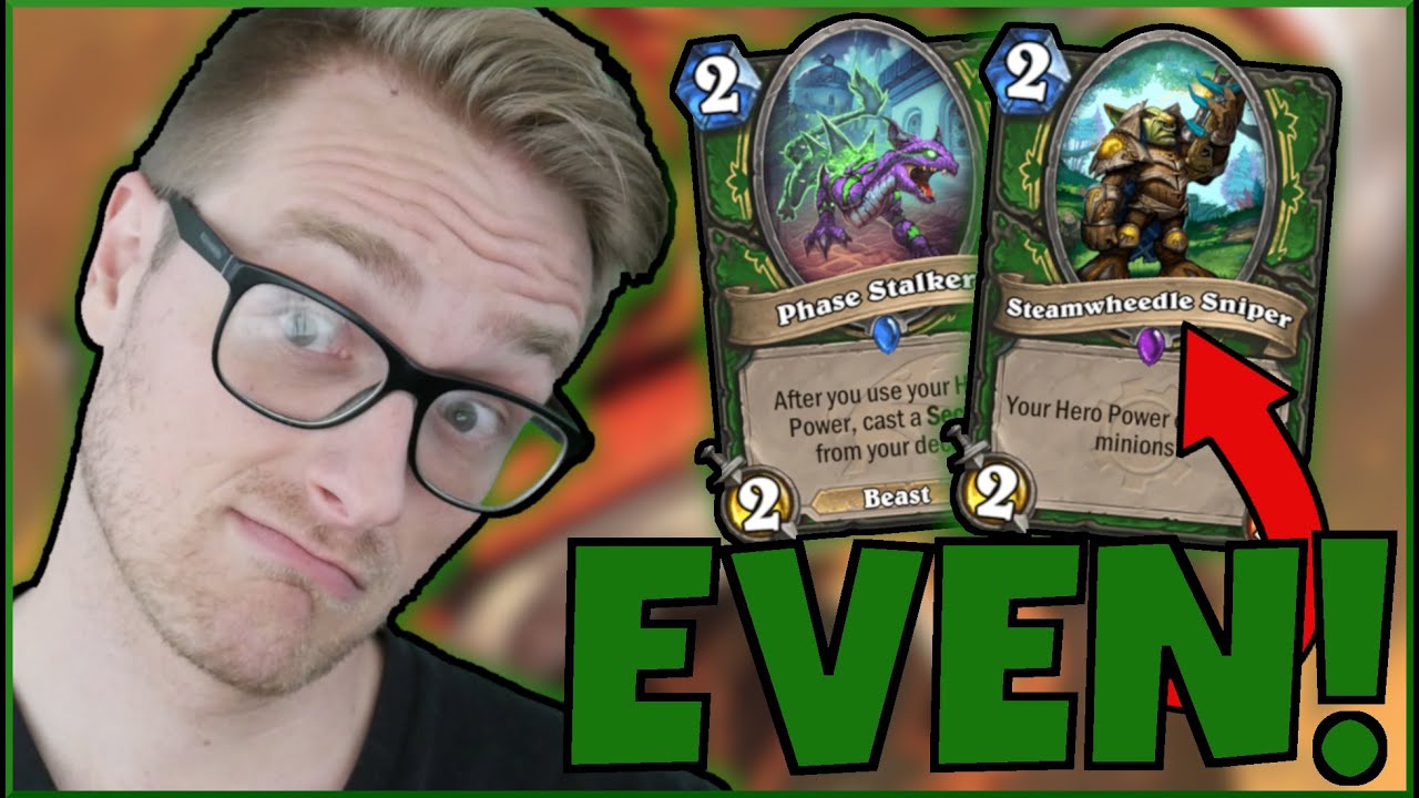 This DECK is EVEN BETTER? Even Secret Hunter DESTROYS the Meta | Ashes of Outland | Wild Hearthstone