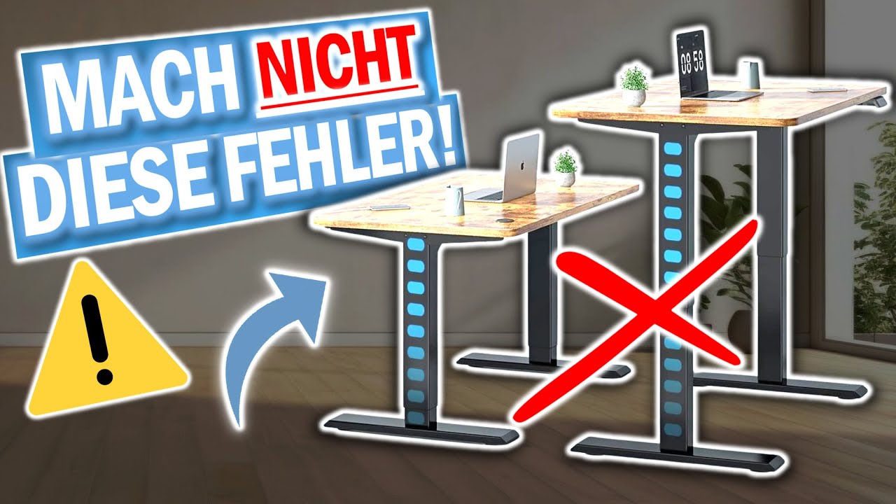 H&Ouml;HENVERSTELLBARER SCHREIBTISCH kaufen: Mache nicht diese Fehler!