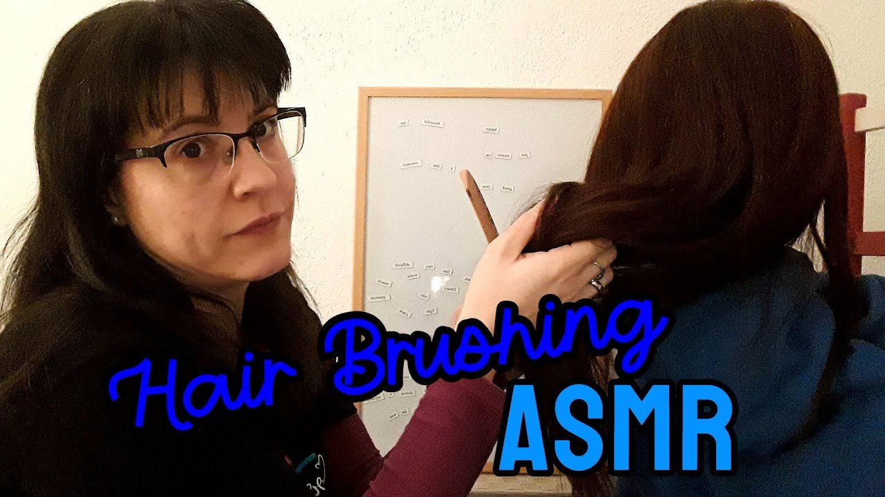 ASMR · Hair Brushing + Scalp Massage 🫶 | Windy Day at the Office | DEEP Relaxation✨