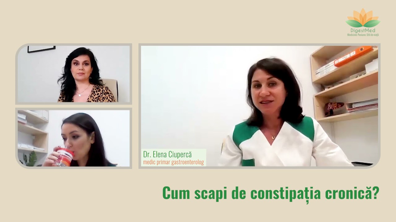 Webinar pacienți: Cum scapi de constipația cronică?