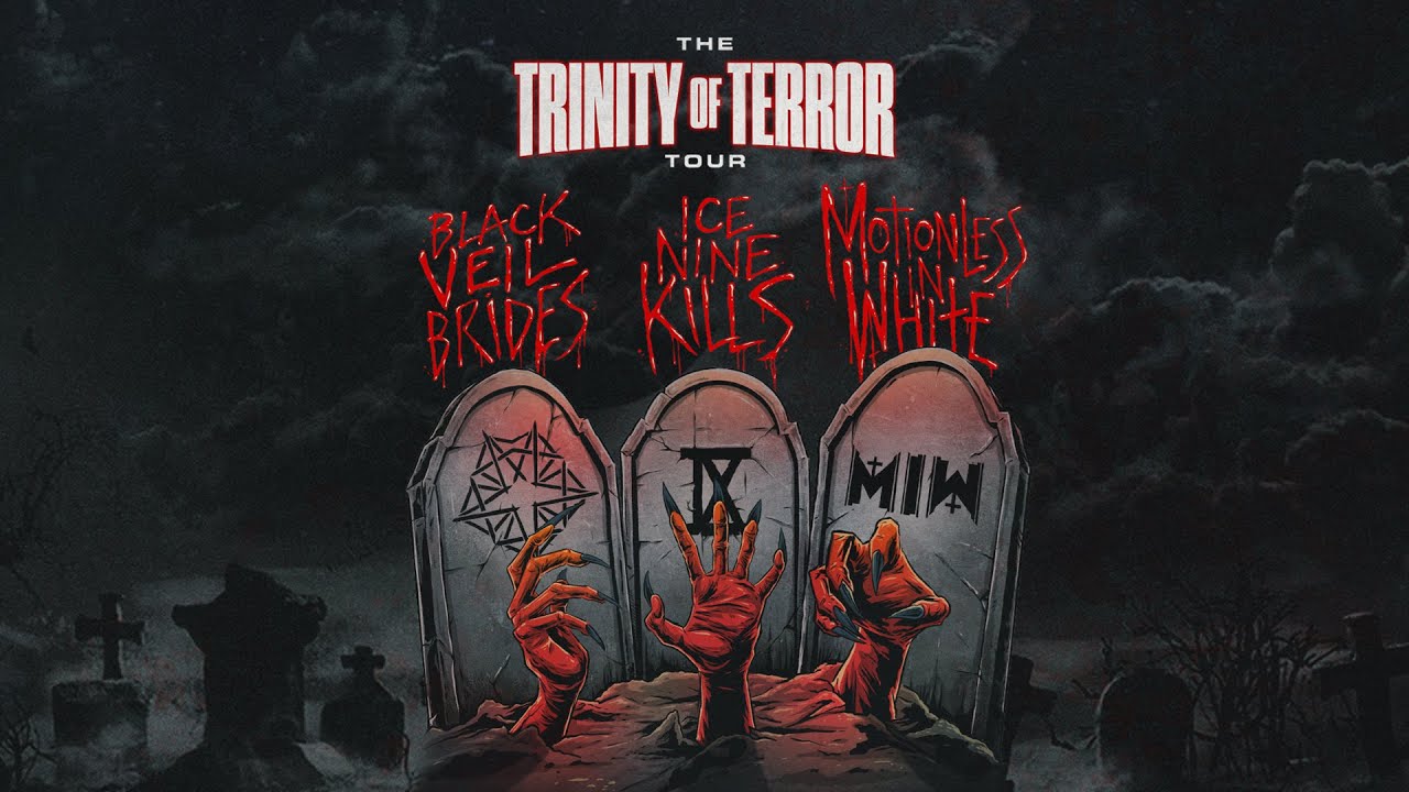 Motionless In White - Trinity Of Terror Tour - LIVE @ San Jose Civic Center (FULL CONCERT)
