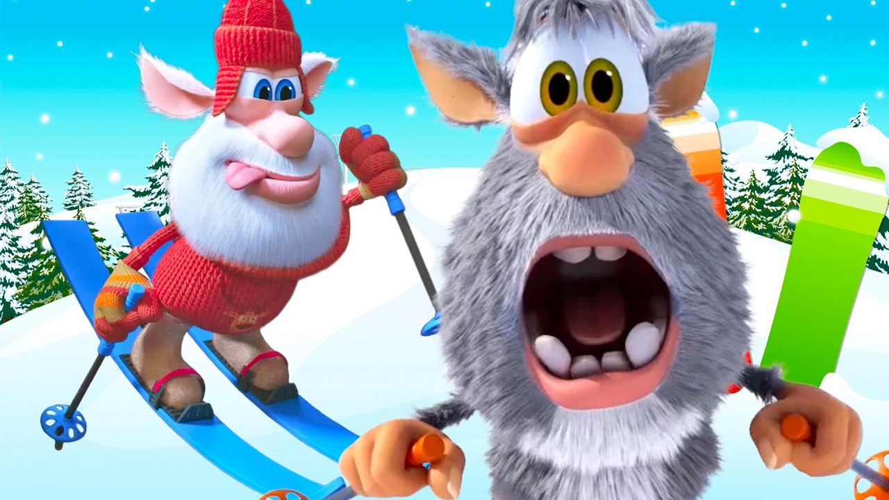 Booba se Divierte en los Juegos de Invierno 🎿❄️ Booba | Toon Mania - Niños Felices