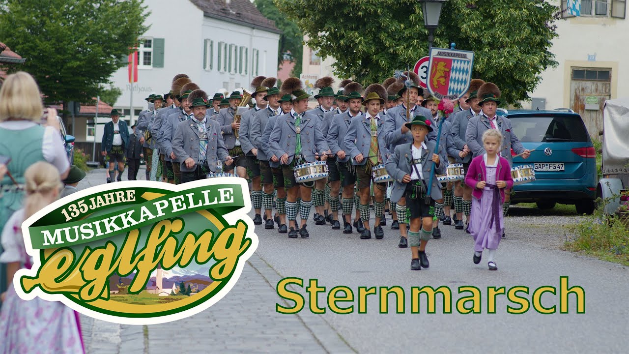 STERNMARSCH - 135 Jahre Musikkapelle Eglfing -4K-
