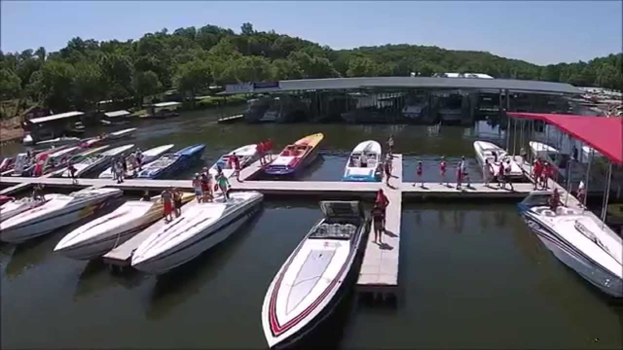 Cigarette Fun Run- Lake of the Ozarks 2015 Drone Video ------- by Jim Davis