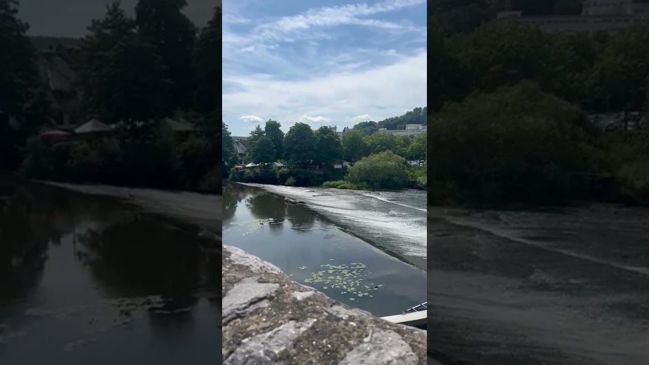 Lahn river with noisy rapids 😅 🇩🇪