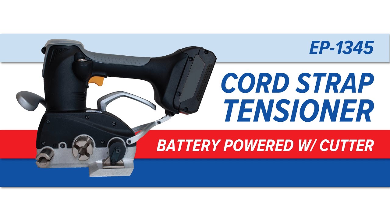 How To Use A Cord Strap Tensioner - Battery Powered