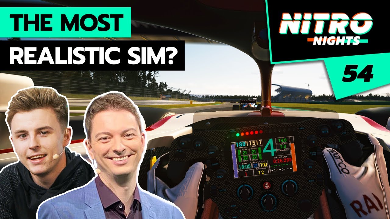 Which Sim Racing Game is the most realistic? | Nitro Nights Ep. 54 w/ René Buttler & @Jaaames