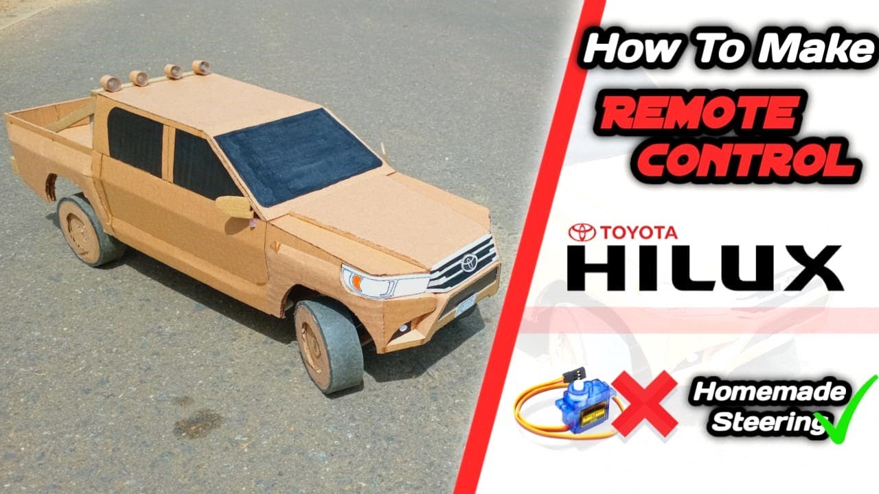 How To Make RC Toyota Hilux Revo