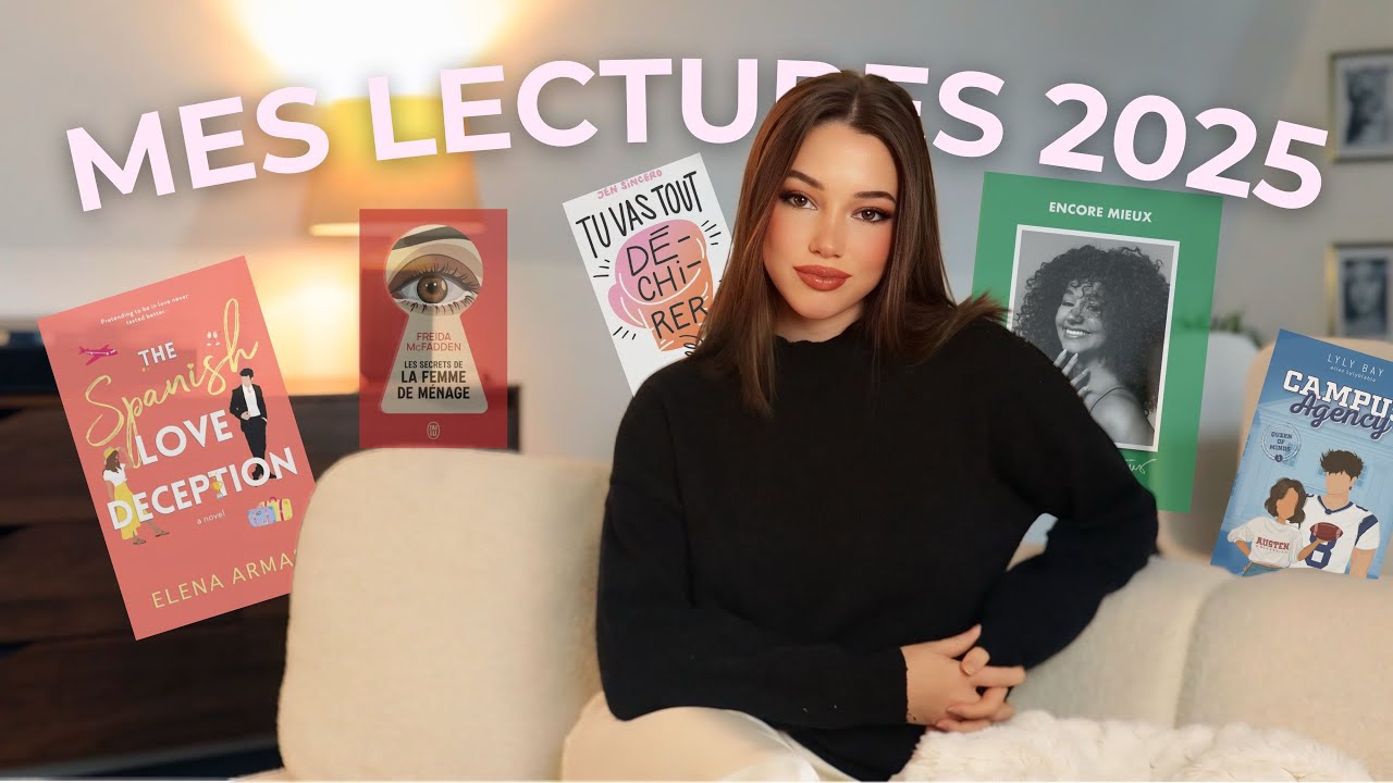 MES LECTURES DE 2025 (DEV PERSO, ROMANCE, THRILLER, …)