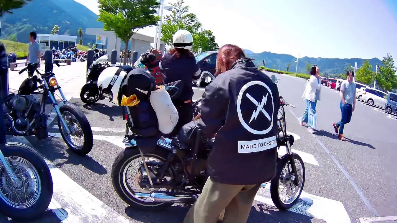 JOINTS RUN 2018 福島 関東 茨城 山梨合同RUN HARLEY-Davidson chopper ハーレー名古屋への旅