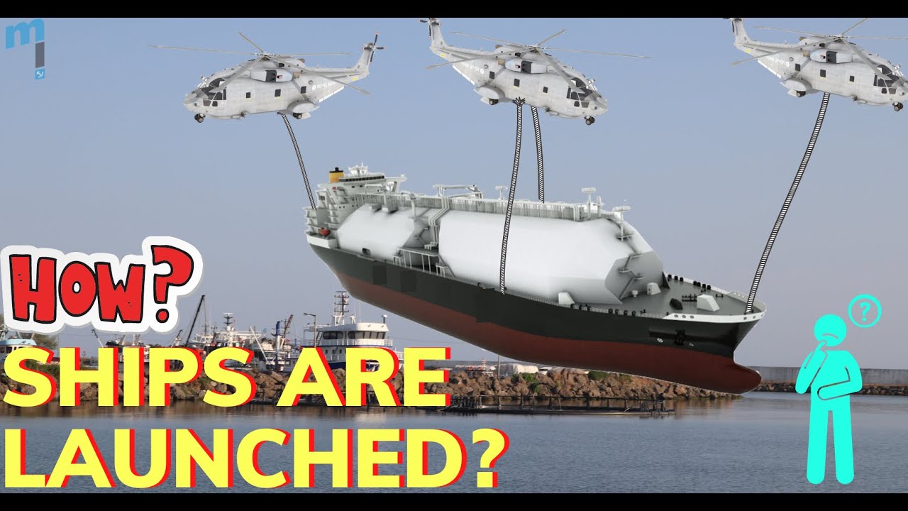 Ship Launching Methods #shiplaunch #airbag #ship