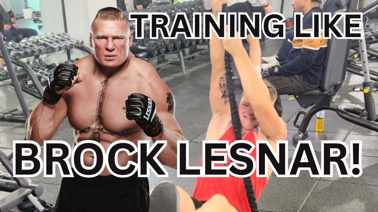 TRAINING LIKE BROCK LESNAR!