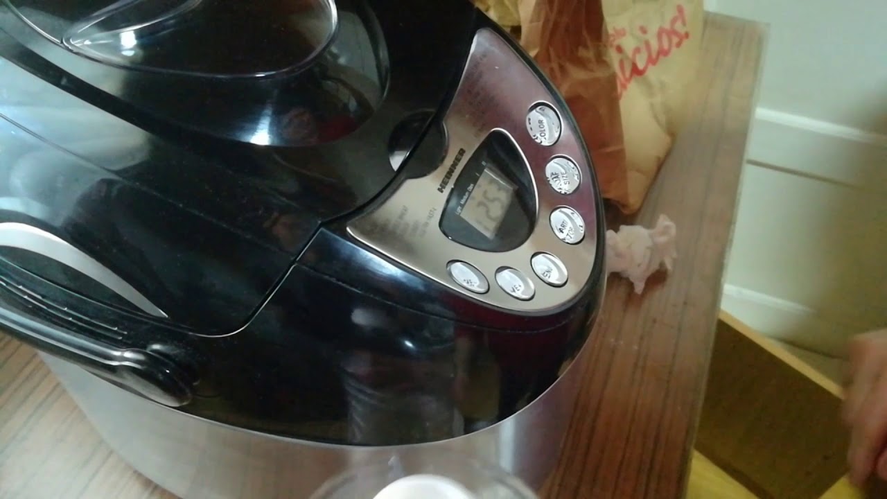 How to make bread with Heinner machine