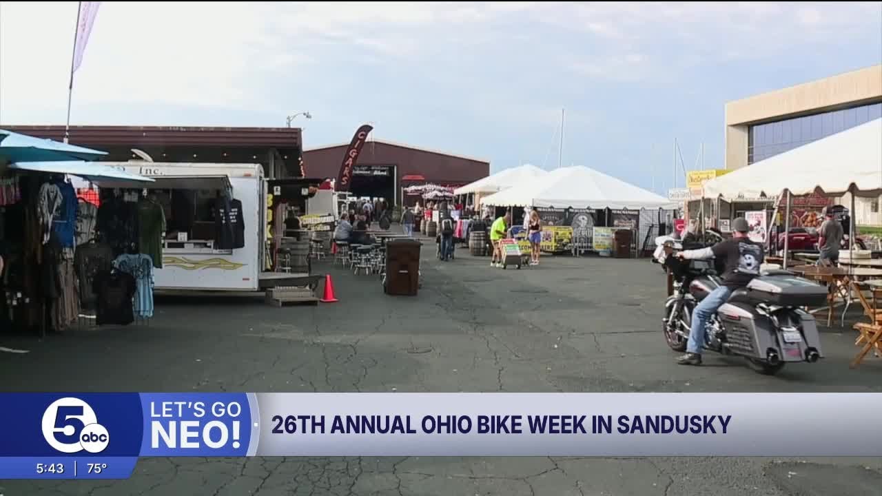 Фестиваль Ohio Bike Week привлекает тысячи велосипедистов в Сандаски на 9 дней.