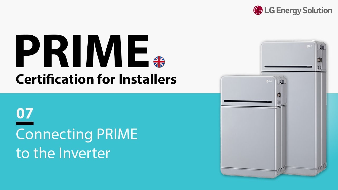 07. PRIME Certification for Installers: Connecting PRIME to the Inverter