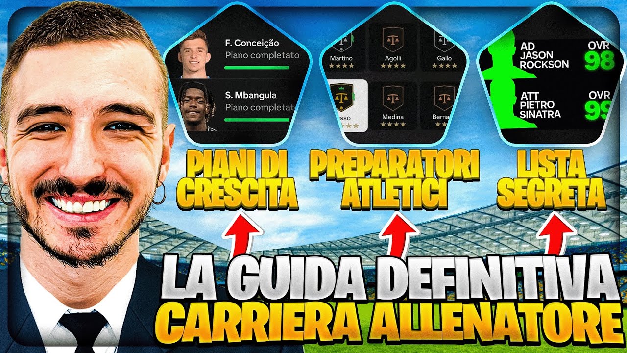 LA GUIDA DEFINITIVA ALLE CARRIERE ALLENATORE! (TUTTI I SEGRETI!!)