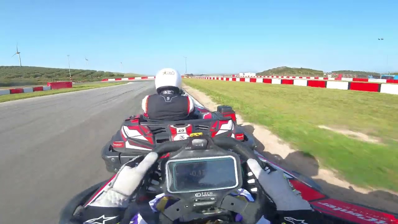 KARTCENTER CAMPILLOS LAP 1.23.000 SODI RT10 ANDREJS LAIPNIEKS ONBOARD POV VISOR CAM