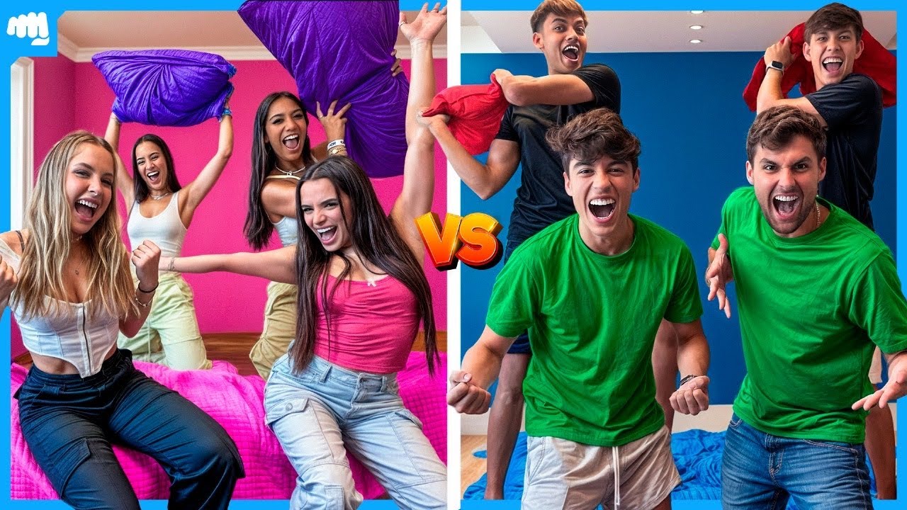 QUARTO DOS MENINOS VS QUARTO DAS MENINAS