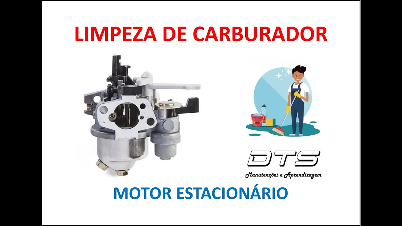 DTS - Limpeza de carburador - Motor Estacionário