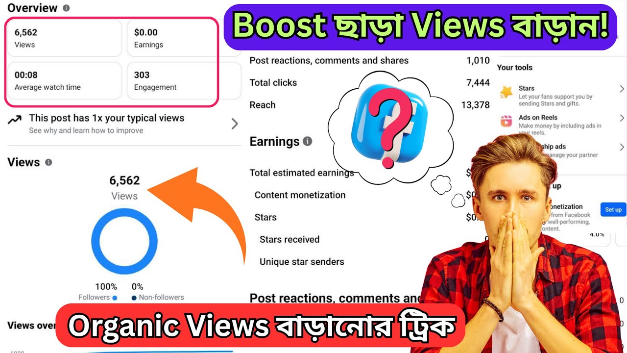 Facebook Algorithm Trick to Increase Views (No Boost, 100% Organic)