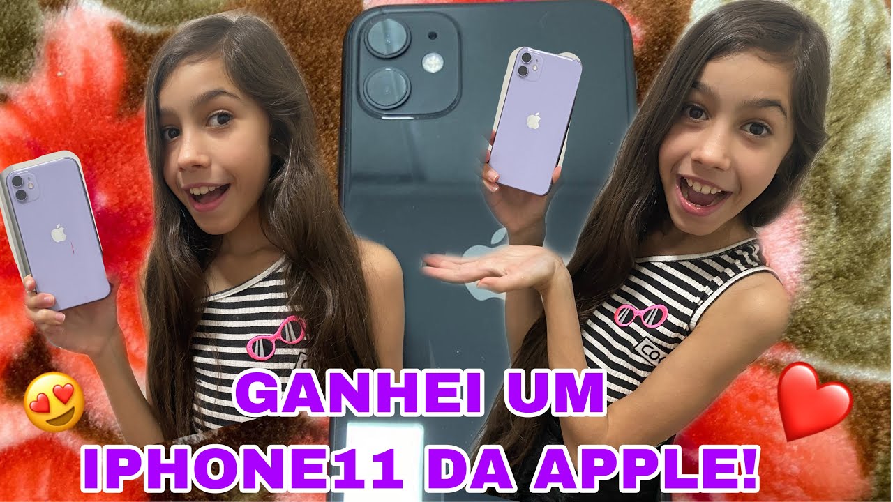 PORQUE GANHEI UM IPHONE 11 DA APPLE NOVINHO❤️