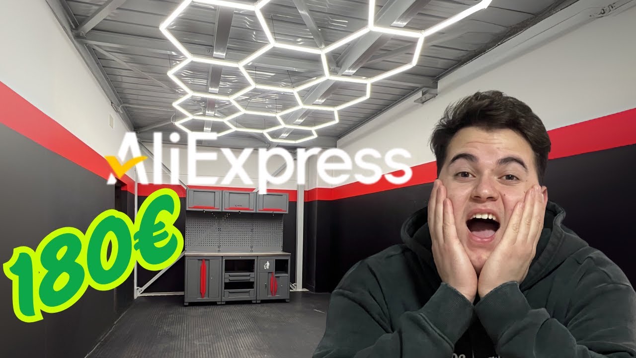 Ho Trasformato il mio capannone con 180€ su AliExpress... NE VALE LA PENA?⚠️🔥