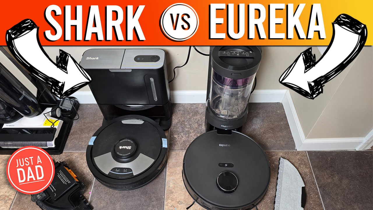 Shark Matrix Plus 2in1 Vacuum/ Mop (AV2610WA) vs Eureka E10s Robot Vacuum & Mop COMPARISON