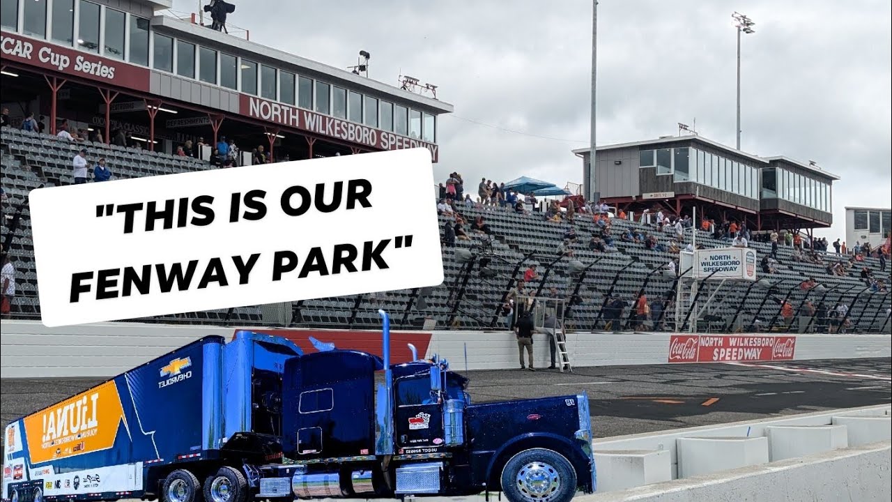 NASCAR Hauler's Trip to North Wilkesboro Speedway
