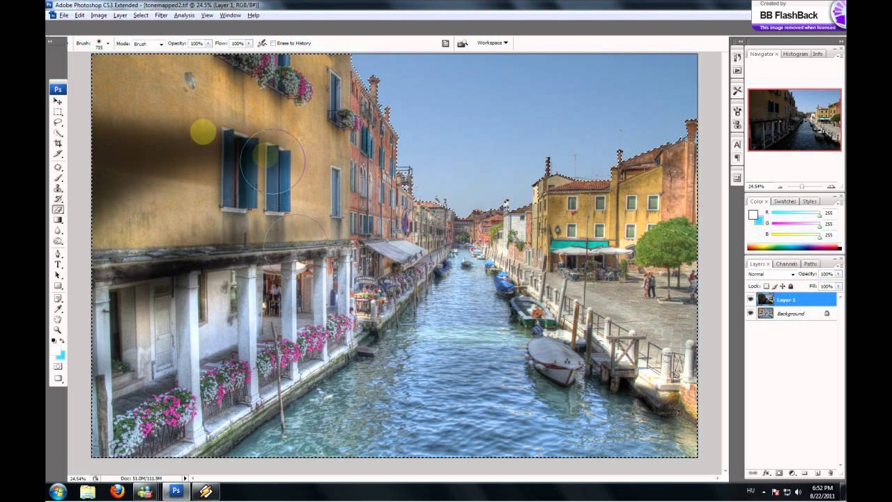 HDR Tonemapping and Post Processing in Photoshop