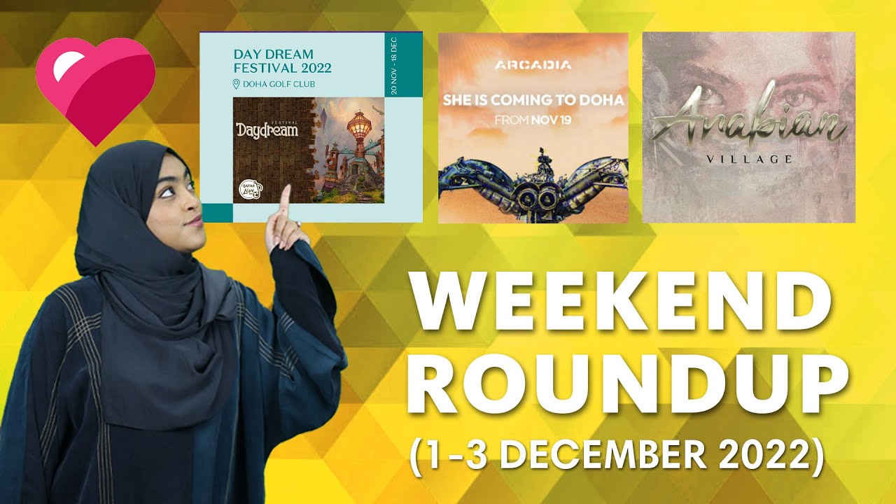 Top 5 Qatar Events (1-3 December 2022)