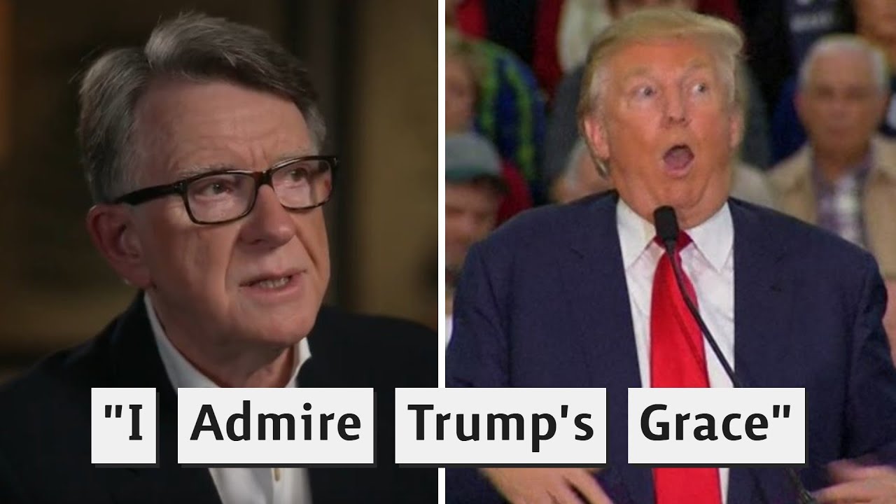 Peter Mandelson Admired Donald Trump's Graciousness?