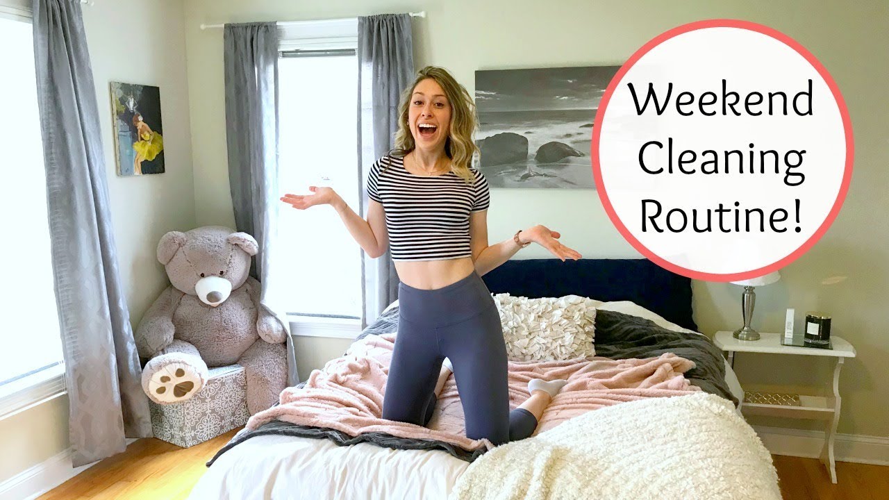 Weekend Cleaning Routine | Clean My Room With Me!