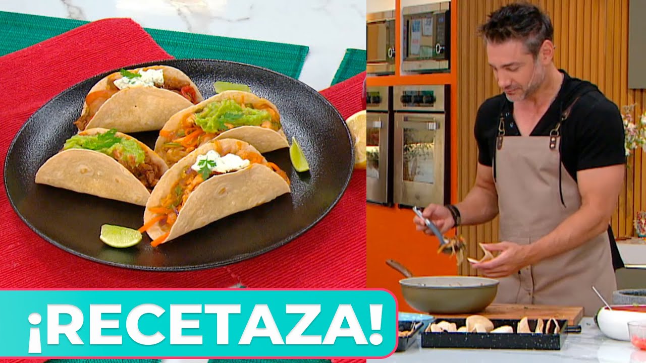 El paso a paso de Rodrigo Cascón para preparar tacos de carne y pollo con guacamole ¡TODO CASERO!
