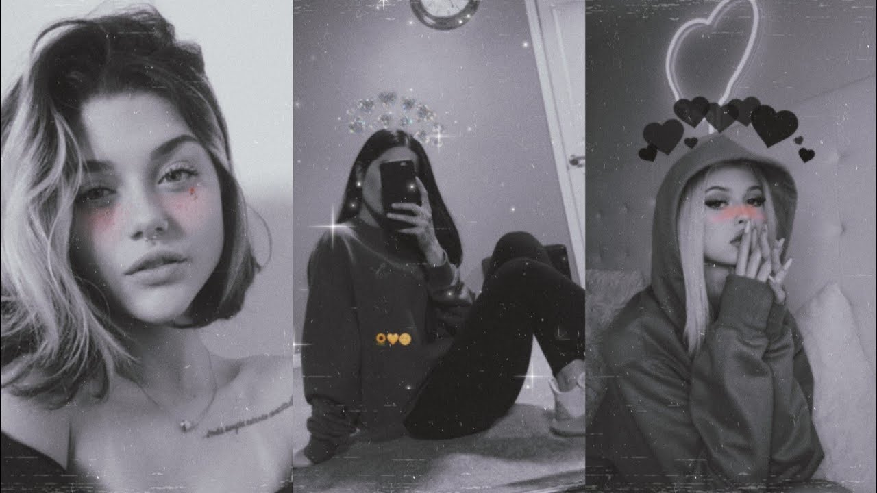 How to Edit Black and White Aesthetic | Aesthetic Edits | Picsart Tutorial🖤 | Quick Edit (Easy)