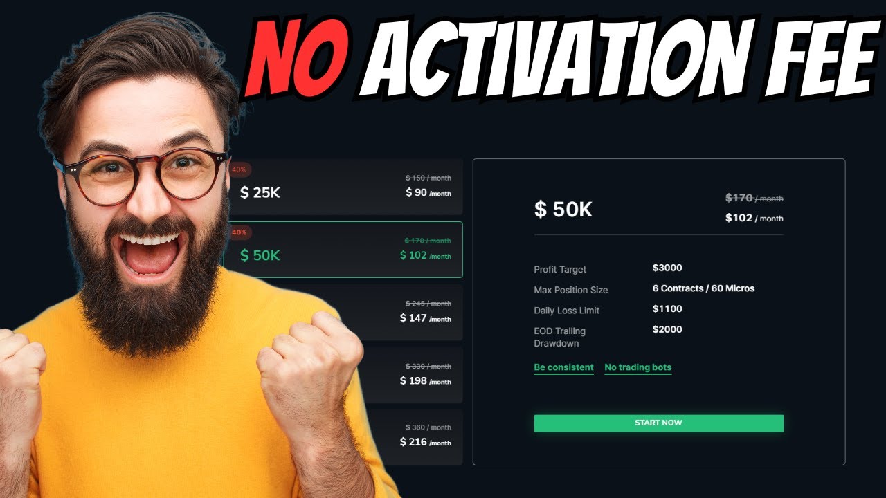How to Get No Activation FEE With Prop Firm