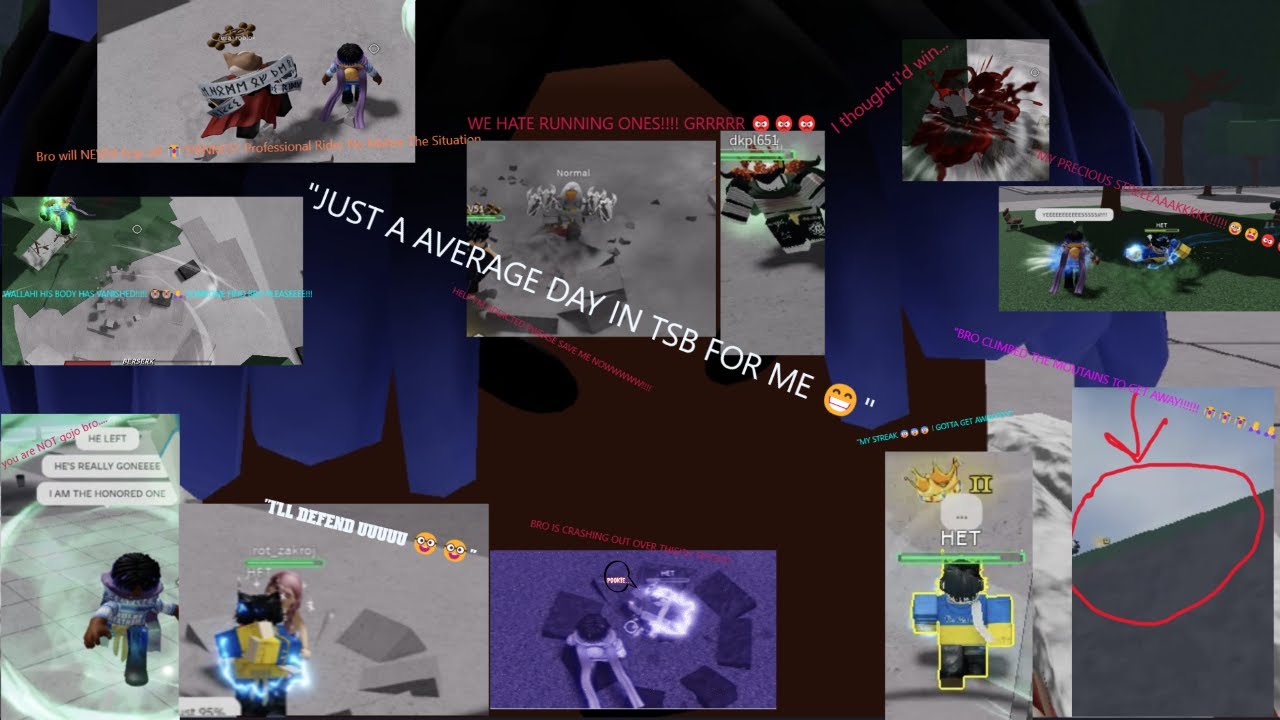 My Average "The Strongest Battlegrounds"  Roblox Experience On A Daily (Very Positive :DDD)