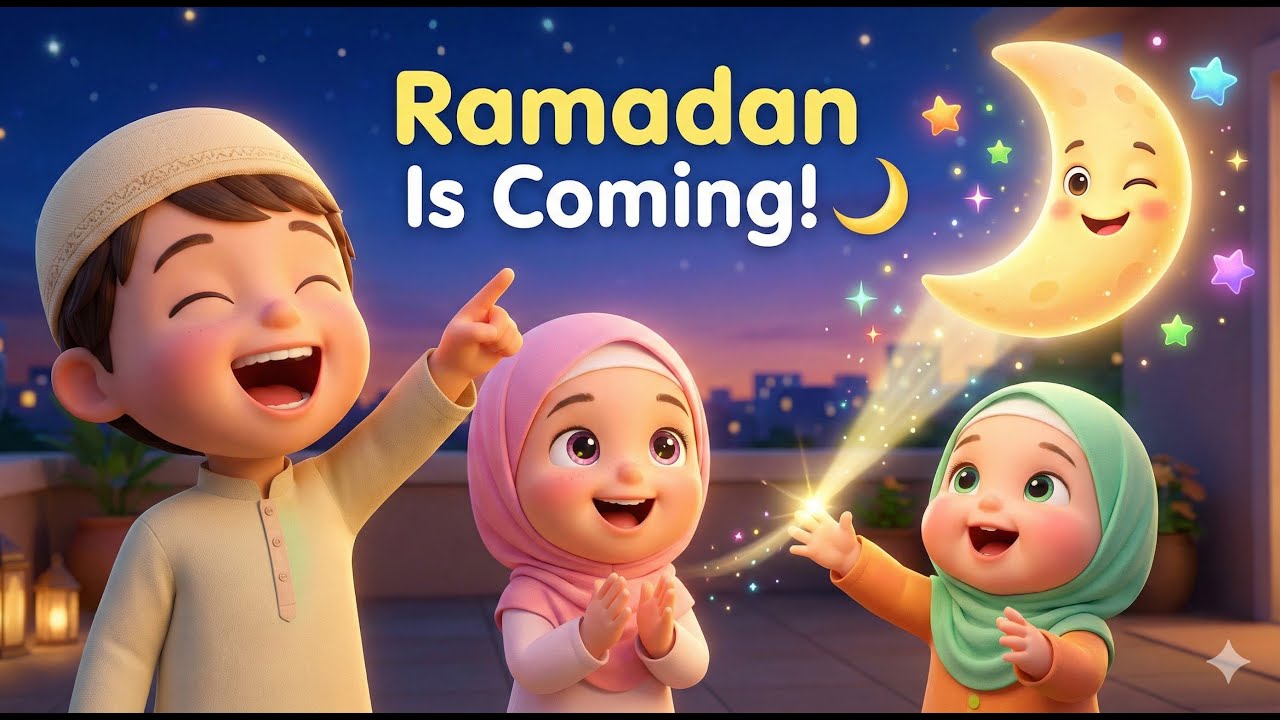 Heart Touching Ramadan Song 2026 | Learn Fasting & Dua | Islamic Kids Songs #islamiccartoon