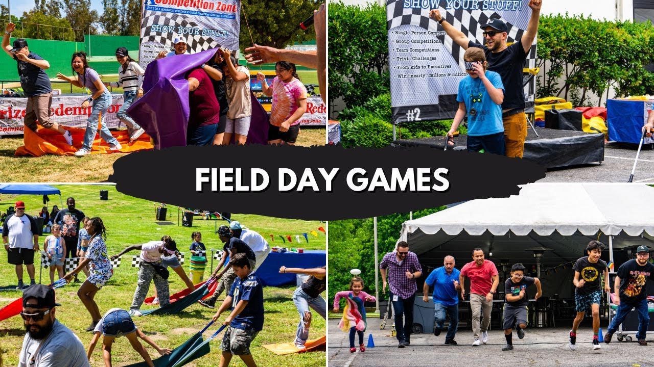 Field Day Games Company Corporate Picnic Team Building Events & Planning Ideas - Southern California