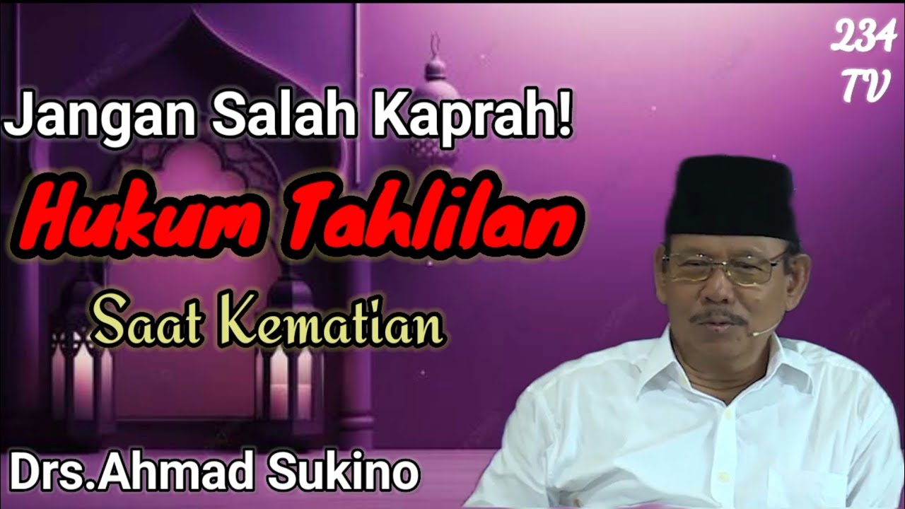 Tak Ikut Tahlilan? Simak Penjelasan Ustad Ahmad Sukino - Jihad Pagi MTA