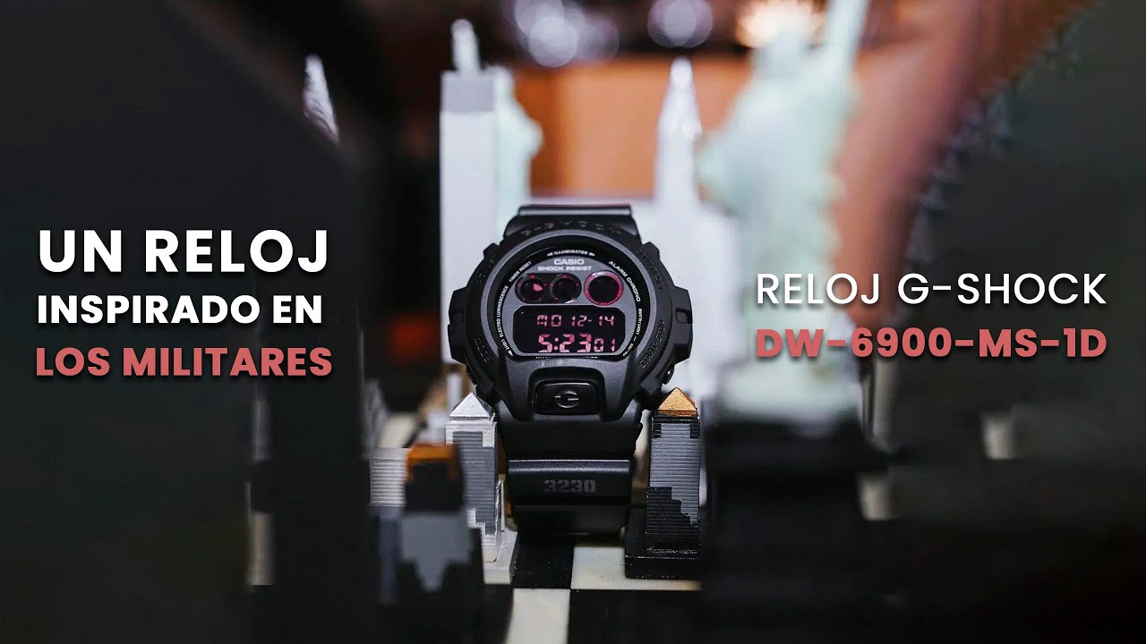 Configuración COMPLETA G-SHOCK DW-6900-MS-1D (en 11 minutos)